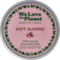 We Love Deodorant balm soft almond sensitive vegan