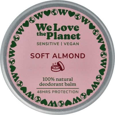We Love Deodorant balm soft almond sensitive vegan 35 gram - Deodorant