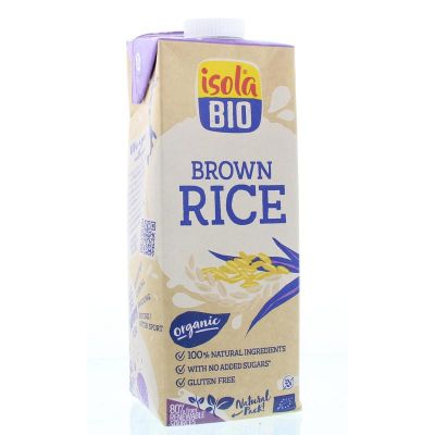 Isola Bio Just brown rice 1 liter - Dranken