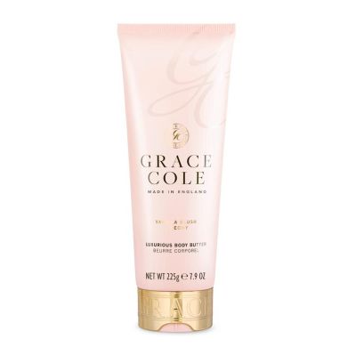 Grace Cole Vanilla blush & peony body butter 225 gram - Bodycreme/gel/lotion