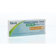 Foto van Teva Paracetamol 500 mg