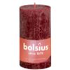 Afbeelding van Bolsius Rustiek stompkaars shine 130/68 velvet red