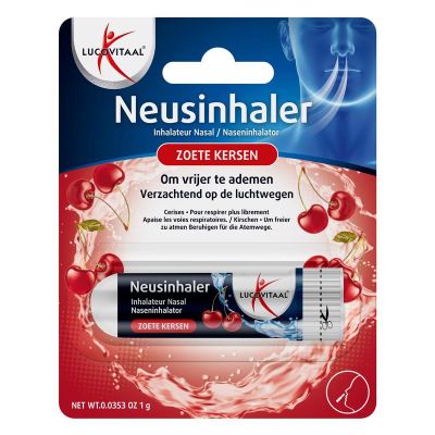 Lucovitaal neusinhaler zoete kersen - Neus/inhalatie