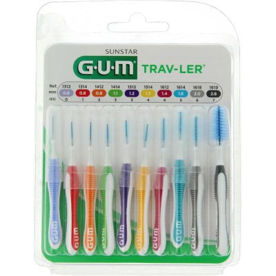 Foto van GUM Trav-ler ragers multipack