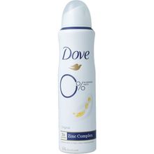 Foto van Dove Deodorant spray original 0%
