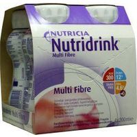 Nutridrink Multi fibre aardbei 200 ml