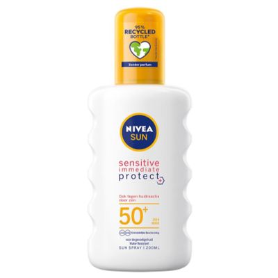 Nivea Sun anti allergie SPF50+ Nivea Sun anti allergie SPF50+ 200 Milliliter - Zonnebrand