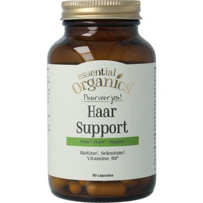 Foto van Essential Organi eo puur haar support 90 caps