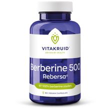 Foto van Vitakruid Berberine 500 Rebersa 97-102% berberine zouten