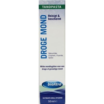 Bioxtra Tandpasta ultra mild voor droge mond 50 ml - Overig mondverzorging