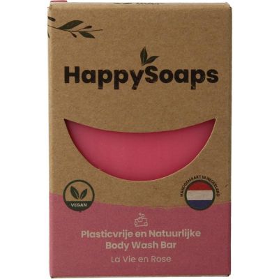 Happysoaps Body bar la vie en rose 100 gram - Bodycreme/gel/lotion