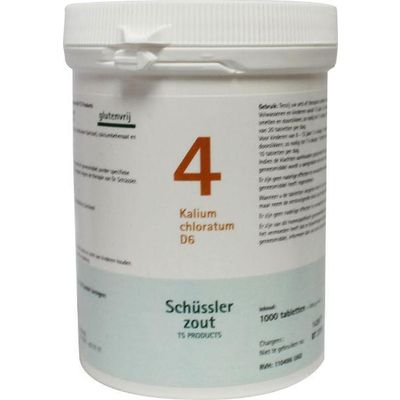 Pfluger Kalium chloratum 4 D6 Schussler