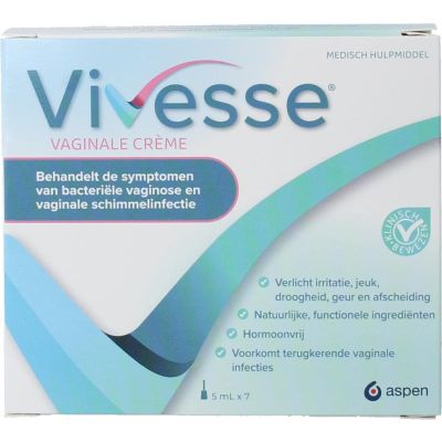 Visesse Vaginale creme 5 Milliliter - Dameshygiene