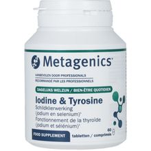 Foto van Metagenics Iodine & tyrosine