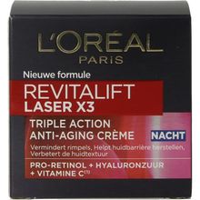 Foto van Loreal revitalift laser x3 nachtcreme