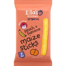 Foto van Ella's Kitchen Maize sticks peach banana 7+ maanden