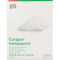 Curapor Transparant 10 x 8 cm steriel