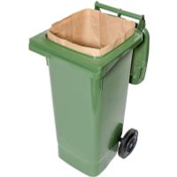 Biomat Wastebag compostable paper 240 liter