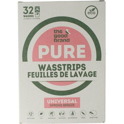 The Good Brand Wasstrips 32 stuks - Wasmiddel
