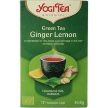 Foto van Yogi Tea Green tea ginger lemon