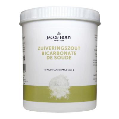 Zuiveringszout natrium bicarbonaat pot Zuiveringszout natrium bicarbonaat pot 1 kilogram -