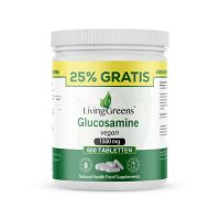 Livinggreens glucosamine vegan voord verpak