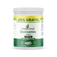 Foto van Livinggreens glucosamine vegan voord verpak