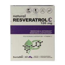 Foto van Soria resveratrol ct 100mg sor