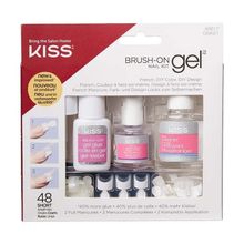 Foto van Kiss Brush on gel kit