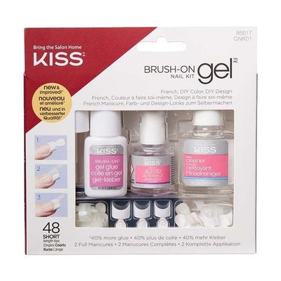 Kiss Brush on gel kit Kiss Brush on gel kit 1 stuk - Handverzorging