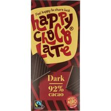 Foto van Happy Chocolate puur 92% bio