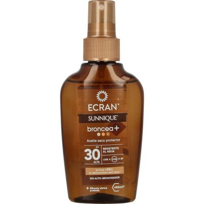 Ecran Sunnique aceite broncea+ SPF30