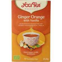 Foto van Yogi Tea Ginger orange vanilla