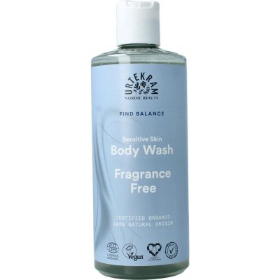 Urtekram Body wash geurvrij gevoelige huid bio 500 Milliliter - Bad/douche