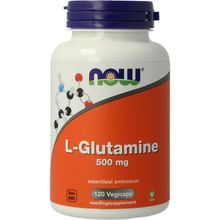Foto van NOW L-Glutamine 500mg