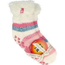 Foto van Heat Holders Ladies lounge socks 4-8 cream stripe