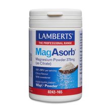Foto van Lamberts MagAsorb (magnesium citraat) poeder 375 mg