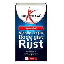 Foto van Lucovitaal Rode gist rijst + visolie & Q10