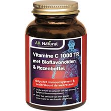 Foto van All Natural Vitamine c 1000tr & 40mg bioflavon