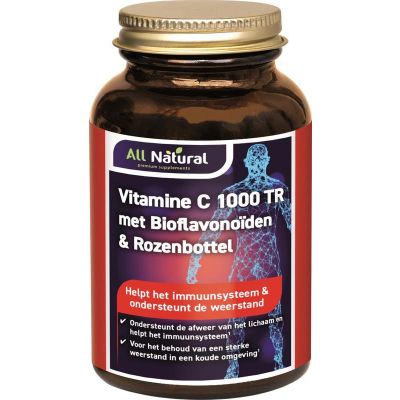 All Natural Vitamine c 1000tr & 40mg bioflavon
