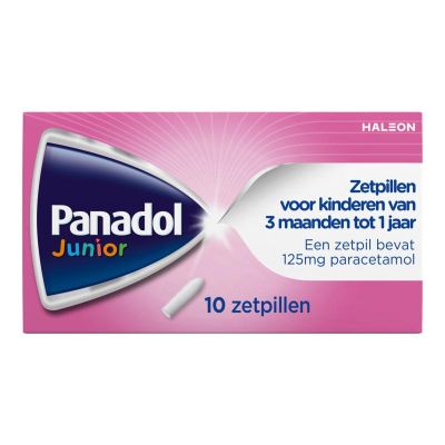 Panadol junior 125 mg 10 zetpillen - Pijnstillers