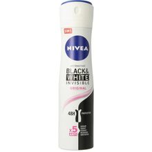 Foto van Nivea Deodorant invisible black & white clear