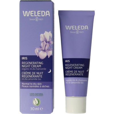 Foto van Weleda Iris regenererende nachtcreme