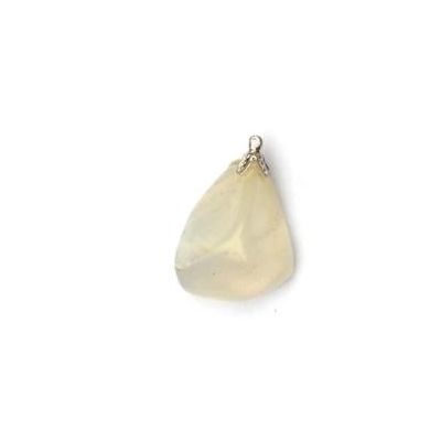 Edelsteenhanger maansteen wit 1 stuks - 