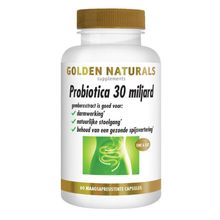 Foto van Golden Naturals Probiotica Strong 30 miljard