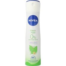 Foto van Nivea Deodorant pure & natural jasmine spray
