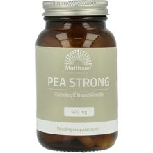 Foto van Mattisson Pea strong 400 mg zuivere palmitoylethanolamide