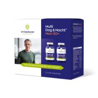 Vitakruid Multi dag & nacht man 50+ 2 x 90 tabletten