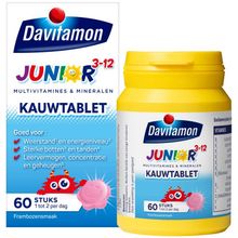 Foto van Davitamon Junior 3+ framboos
