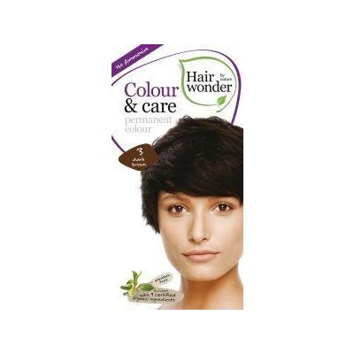 Hairwonder Colour & Care 3 dark brown Hairwonder Colour & Care 3 dark brown 100 milliliter - Haarkleuring